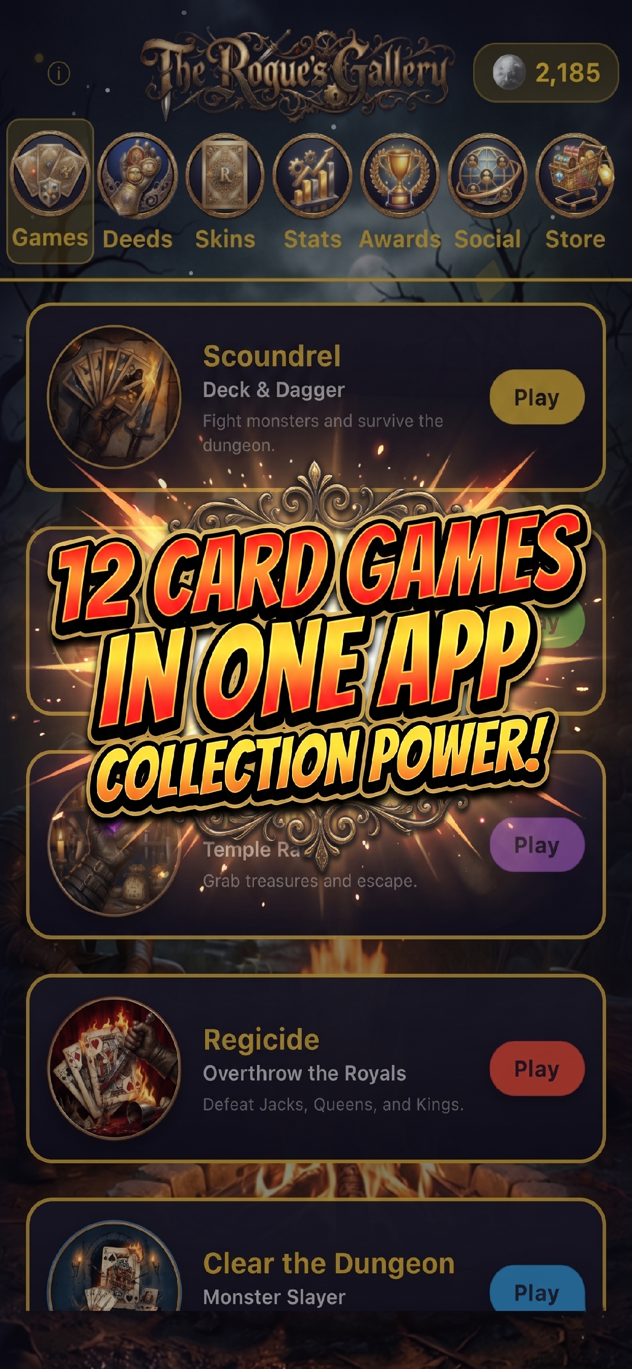The Rogue's Gallery gameplay screenshot